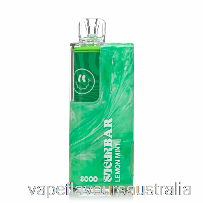 Vape Flavours Australia Sugar Bar SB8000 Disposable Lemon Mint